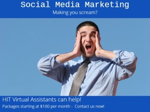 social media marketing hit virtual assistants