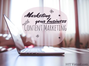 Marketing with content marketing